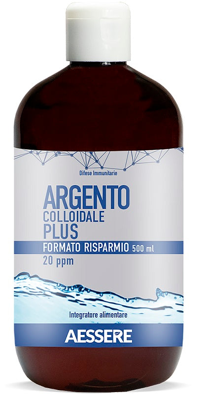 Argento Colloidale Plus 20ppm 500 Ml Formato Risparmio - Lovesano