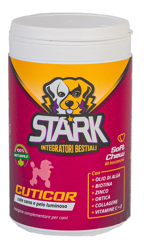 Stark Integratori Bestiali Cuticor 60 Soft Chew - Lovesano