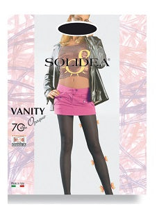 Vanity 70 Opaque Collant Vita Bassa Moka 1s - Lovesano