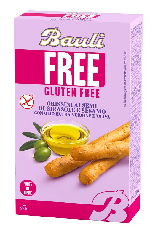 Bauli Free Grissini Semi Girasole E Sesamo 100 G - Lovesano