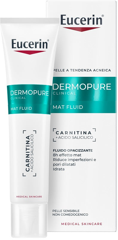Eucerin Dermopure Clinical Fluido Opacizzante 40 Ml - Lovesano