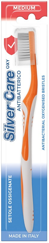 Silvercare Oxypharma Spazzolino Medio - Lovesano