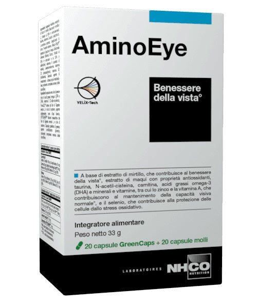 Nhco Aminoeye 20 Capsule Green Caps + 20 Capsule Molli - Lovesano