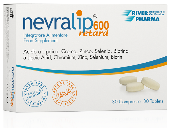 NEVRALIP 600 RETARD 30CPR - Lovesano