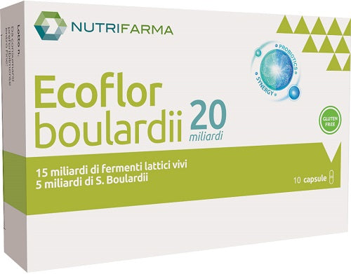 Ecoflor Boulardii 20 Miliardi 10 Capsule - Lovesano