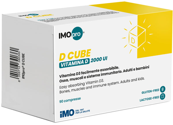 Imopro D Cube 90 Compresse 600 Mg - Lovesano