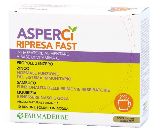 Asper Ci Ripresa Fast 10 Bustine 5 G - Lovesano