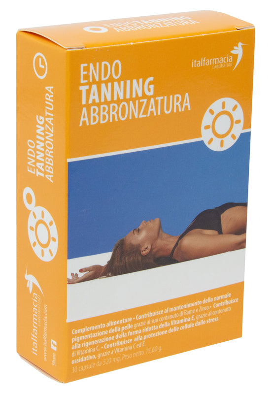Endo Tanning Abbronzatura 30 Capsule - Lovesano