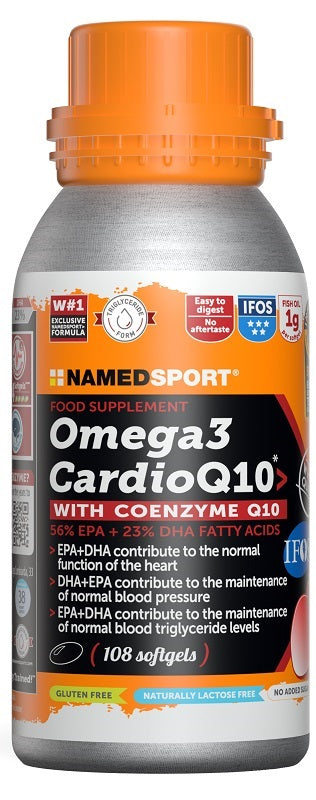 NSP OMEGA3 CARDIOQ10 108 SOFTGEL - Lovesano