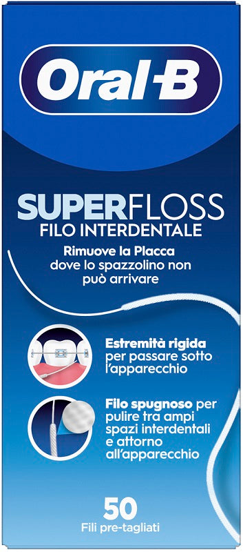 Oralb Man Filo Superfloss New - Lovesano