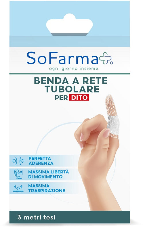 Benda A Rete Tubolare Sofarmapiu' Per Dita 3 Metri Tesi - Lovesano