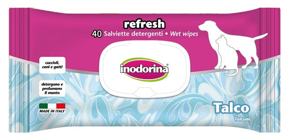 Salviette Talco Inodorina 40 Pezzi - Lovesano