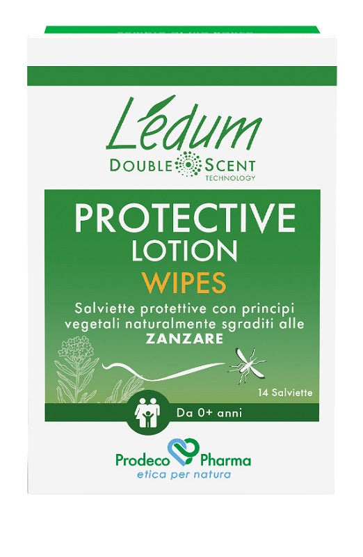 Ledum Ds Protective Lotion Wipes 14 Pezzi - Lovesano