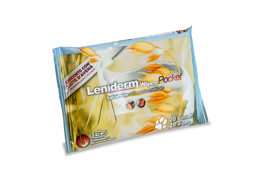 Leniderm Wipes Pocket 20 Pezzi - Lovesano