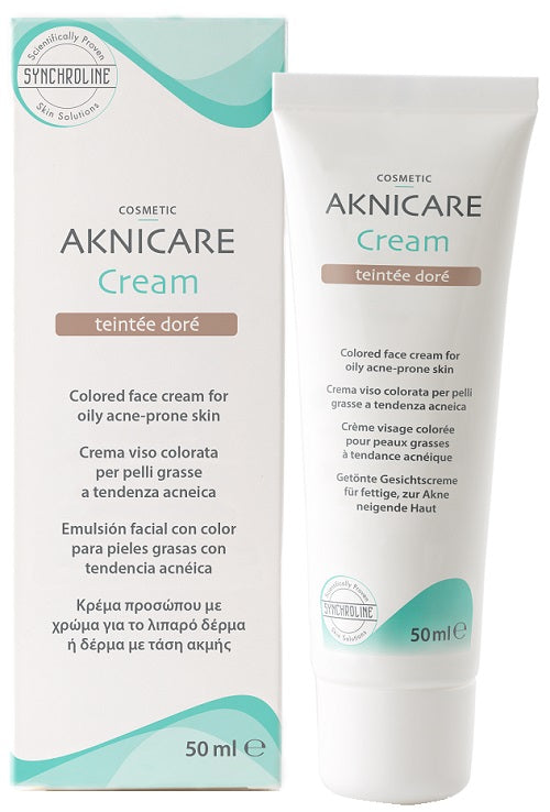 Aknicare Cream Teintee Dore' 50 Ml - Lovesano