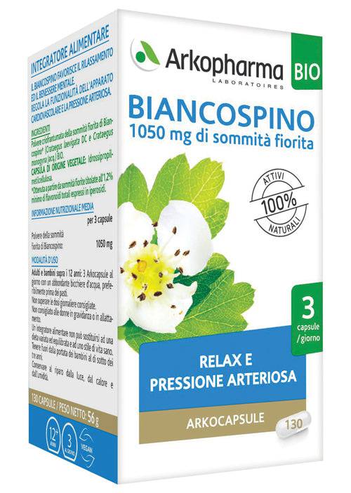 Arkocps Biancospino Bio 45cps - Lovesano