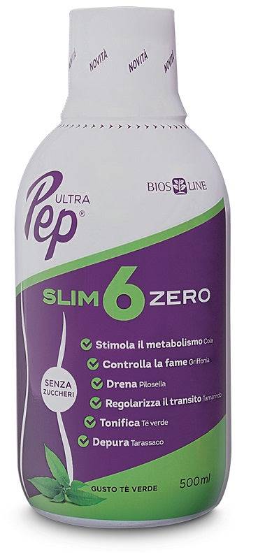 ULTRAPEP Slim 6 Zero Te' 500ml - Lovesano
