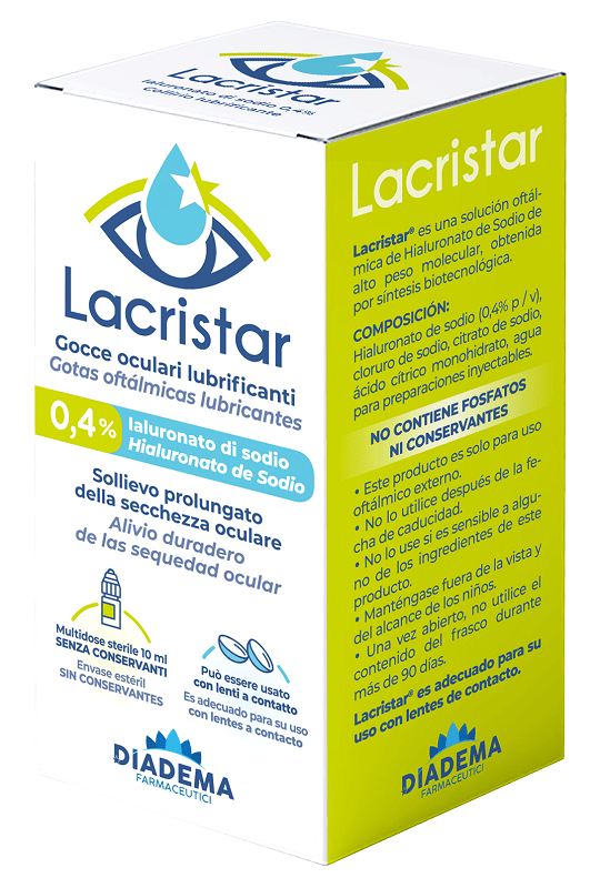 LACRISTAR GOCCE OCULARI 10ML - Lovesano