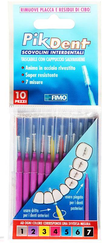 PIKDENT STUZZICOLINO 2 VI 10PZ - Lovesano