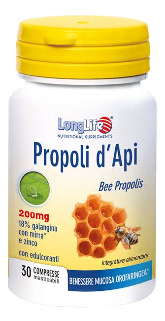 LONGLIFE PROPOLI D'API 30CPR - Lovesano