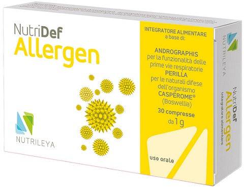 NUTRIDEF ALLERGEN 30CPR - Lovesano