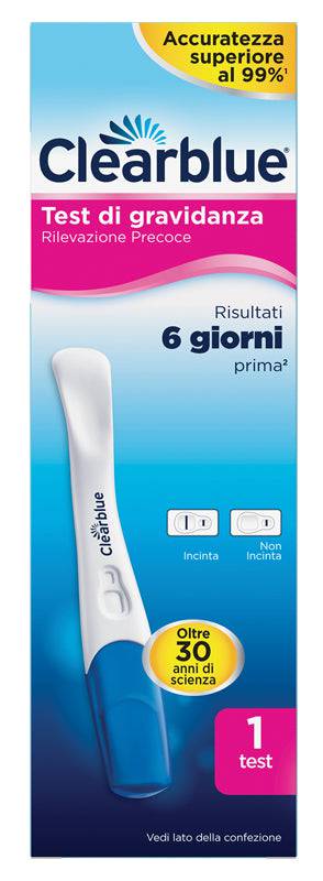 CLEARBLUE TEST GRAV EARLY 1TEST - Lovesano