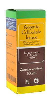 ARGENTO Colloidale Ionico 40PPM 100ml - Lovesano