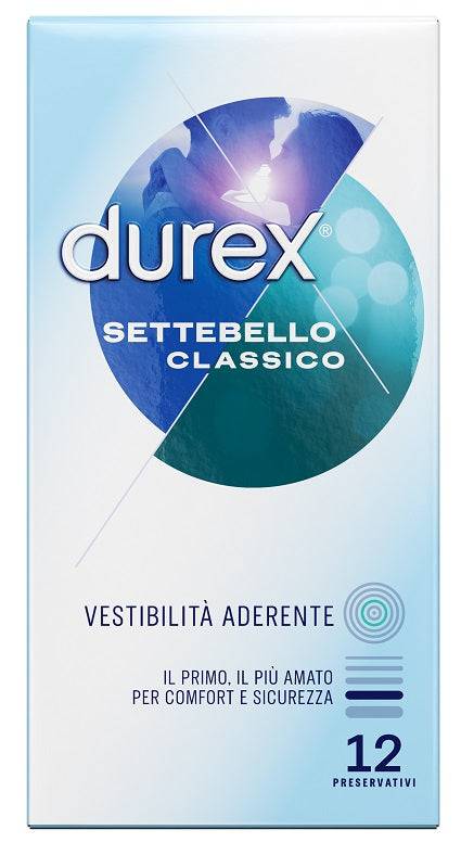 DUREX SETTEBELLO CLASSICO 12PZ - Lovesano