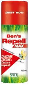 BEN'S REPEL MAX BIOCIDA 50% - Lovesano