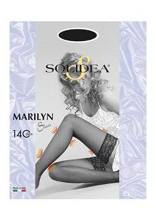 MARILYN 140 Autoreggente Nero 2 - Lovesano