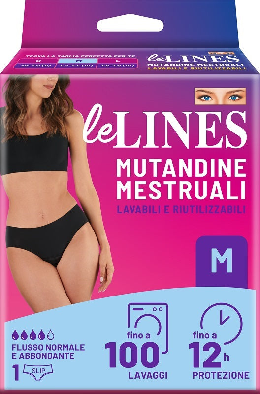 Le Lines Mutandina Assorbente Misura Medium - Lovesano 