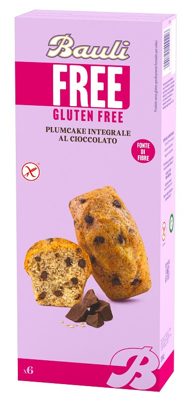 Bauli Free Plumcake Integrale Cioccolato 6 Pezzi Da 35 G - Lovesano 