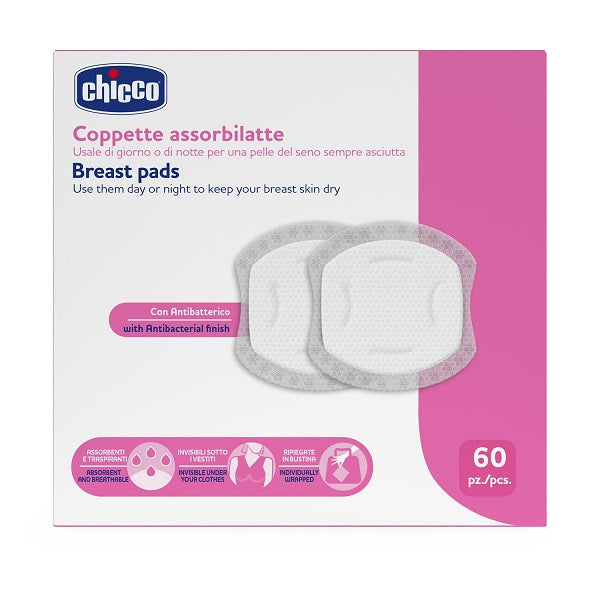 Chicco Coppette Assorbilatte 60 Pezzi 2026