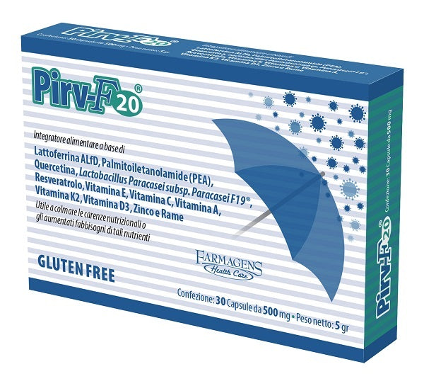 Pirv F20 30 Capsule 500 Mg - Lovesano 