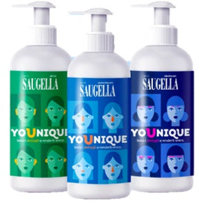 Saugella Younique Bundle 1 Dermoliquido 200 Ml + 1 Attiva 200 Ml + 1 Idraserum 200 Ml - Lovesano 