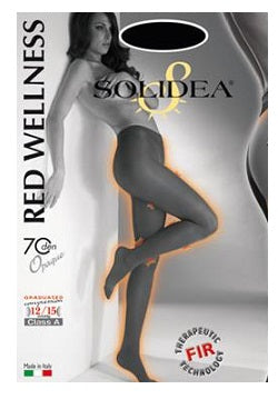 Red Wellness 70 Opaque Collant Nero 2m - Lovesano 