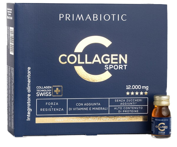 Primabiotic Collagen Sport 30 Flaconcini Da 30 Ml Senza Zuccheri Aggiunti - Lovesano 