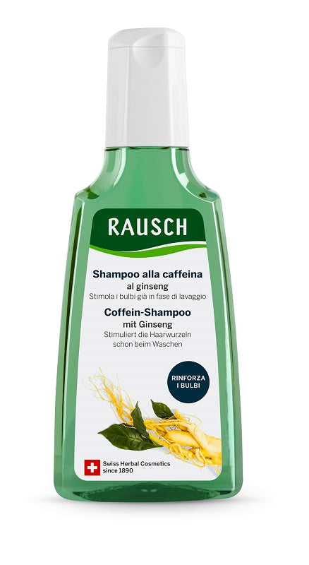 Rausch Shampoo Alla Caffeina Al Ginseng 200 Ml - Lovesano 