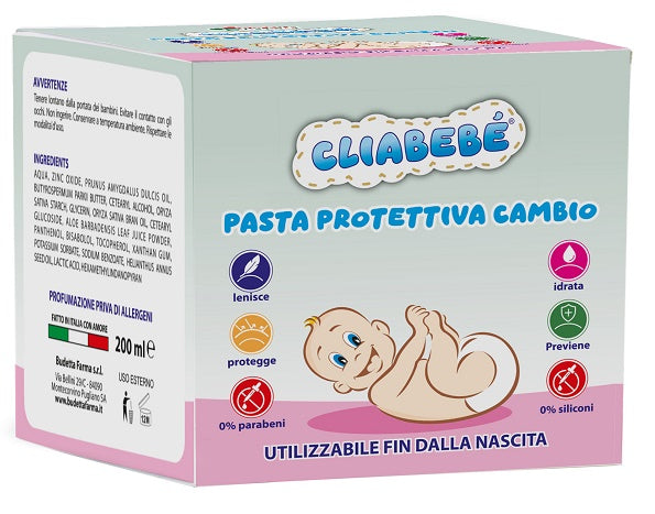 Cliabebe' Pasta Ossido Zinco 200 Ml - Lovesano 