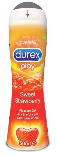 Durex Fragola Gel Lubrificante 50 Ml - Lovesano 