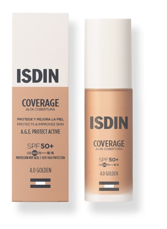 Coverage 4,0 Golden Spf50+ Fondotinta Con Protezione Molto Alta 30 G - Lovesano 