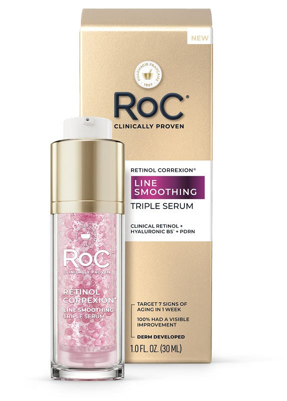 Roc Retinol Correxion Line Smoothing Siero Viso Tripla Azione 30 Ml - Lovesano 