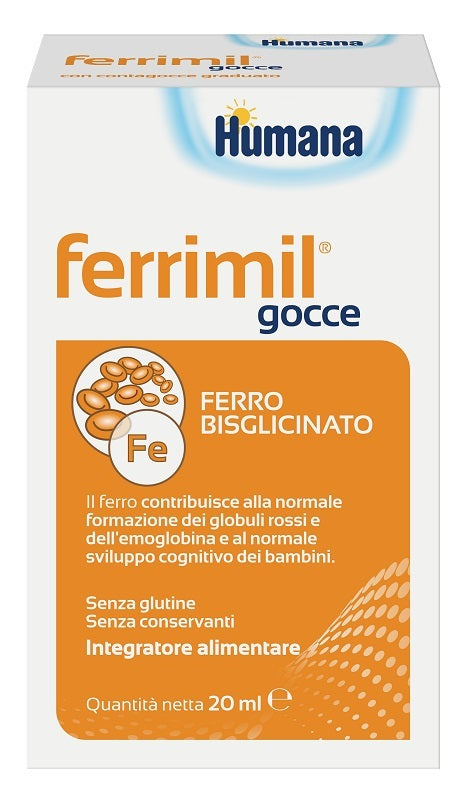 Humana Ferrimil Gocce 20 Ml - Lovesano 