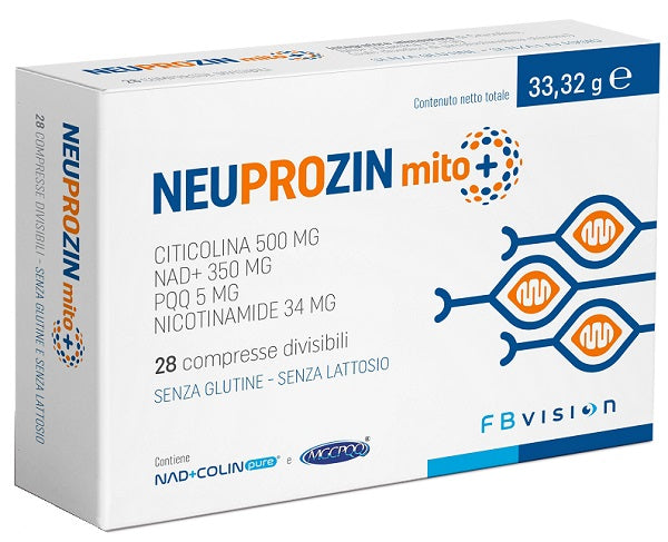 Neuprozin Mito + 28 Compresse Divisibili Senza Glutine E Lattosio Con Nad+colin Pure E Mgcpqq - Lovesano 