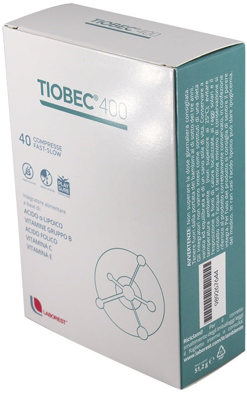 Tiobec 400 40 Compresse Fast-slow - Lovesano 