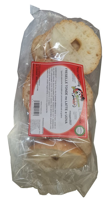 Freselle Lunghe No Latte No Uova 200 G
