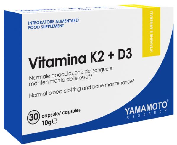 Yamamoto Research Vitamina K2+d3 30 Capsule - Lovesano 