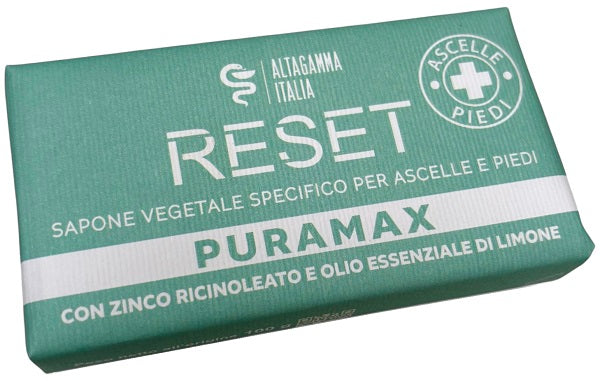Puramax Reset Sapone Vegetale Ascelle E Piedi 100 G - Lovesano 
