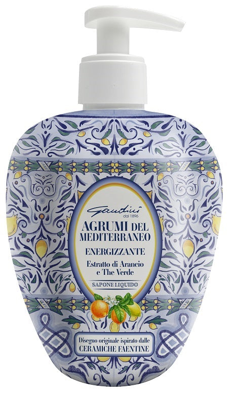 Gandini Sapone Liquido Faenza Agrumi 500 Ml - Lovesano 