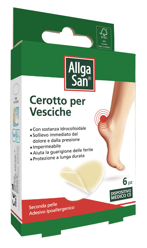 Cerotto Vesciche Allgasan 6 Pezzi - Lovesano 